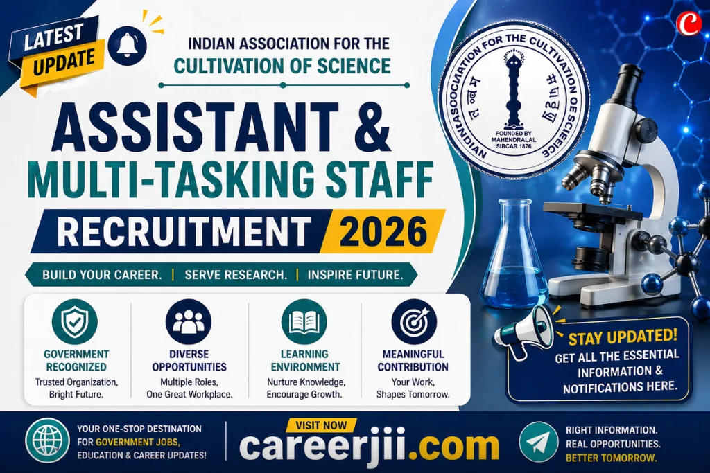 IACS Recruitment