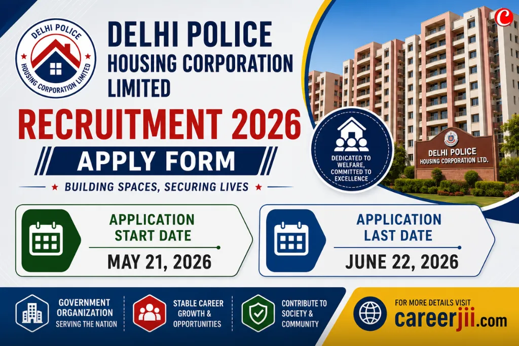 Delhi Police Housing Corporation Limited Recruitment 2026