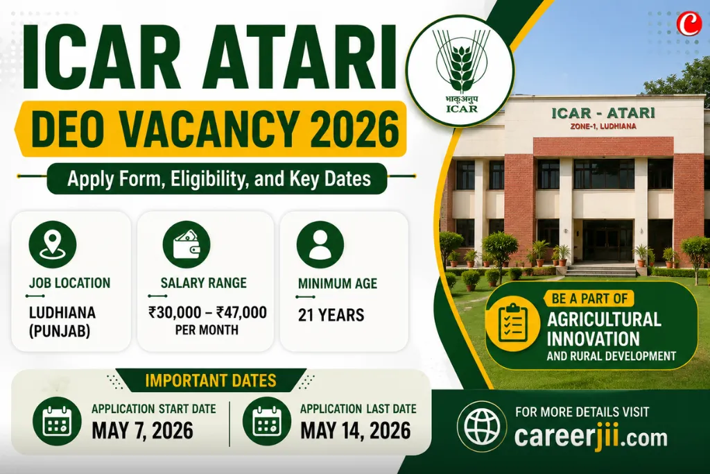 ICAR ATARI DEO Vacancy