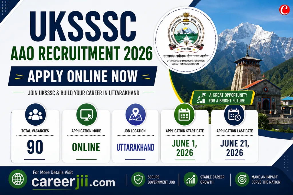 UKSSSC AAO Recruitment 2026