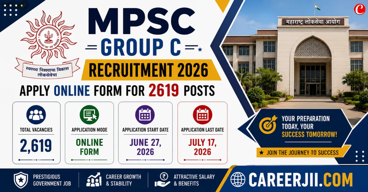 MPSC Group C Recruitment 2026