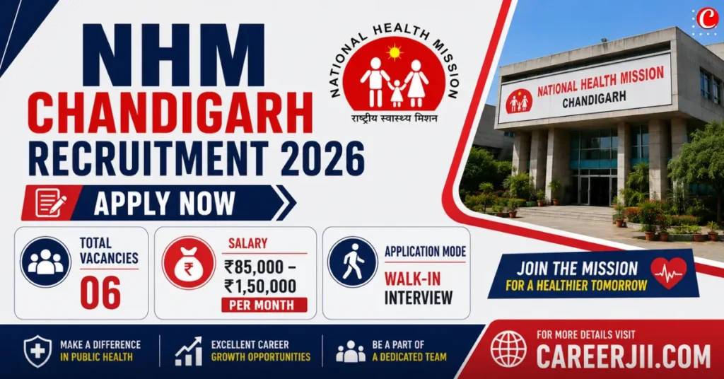 NHM Chandigarh Recruitment 2026