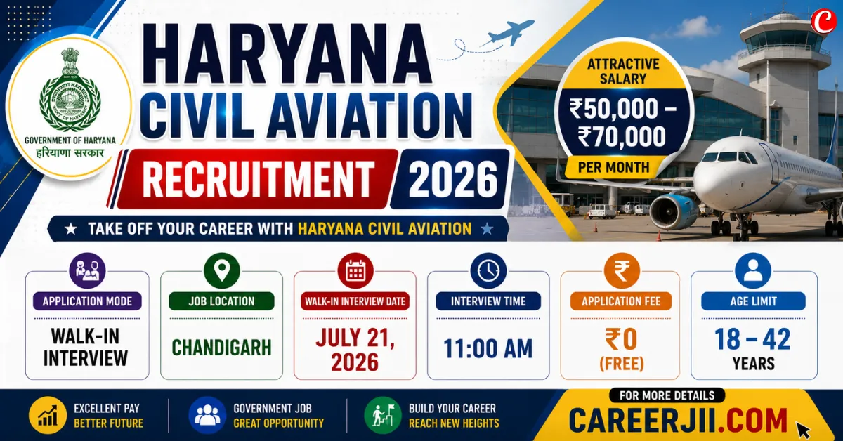 Haryana Civil Aviation Recruitment 2026