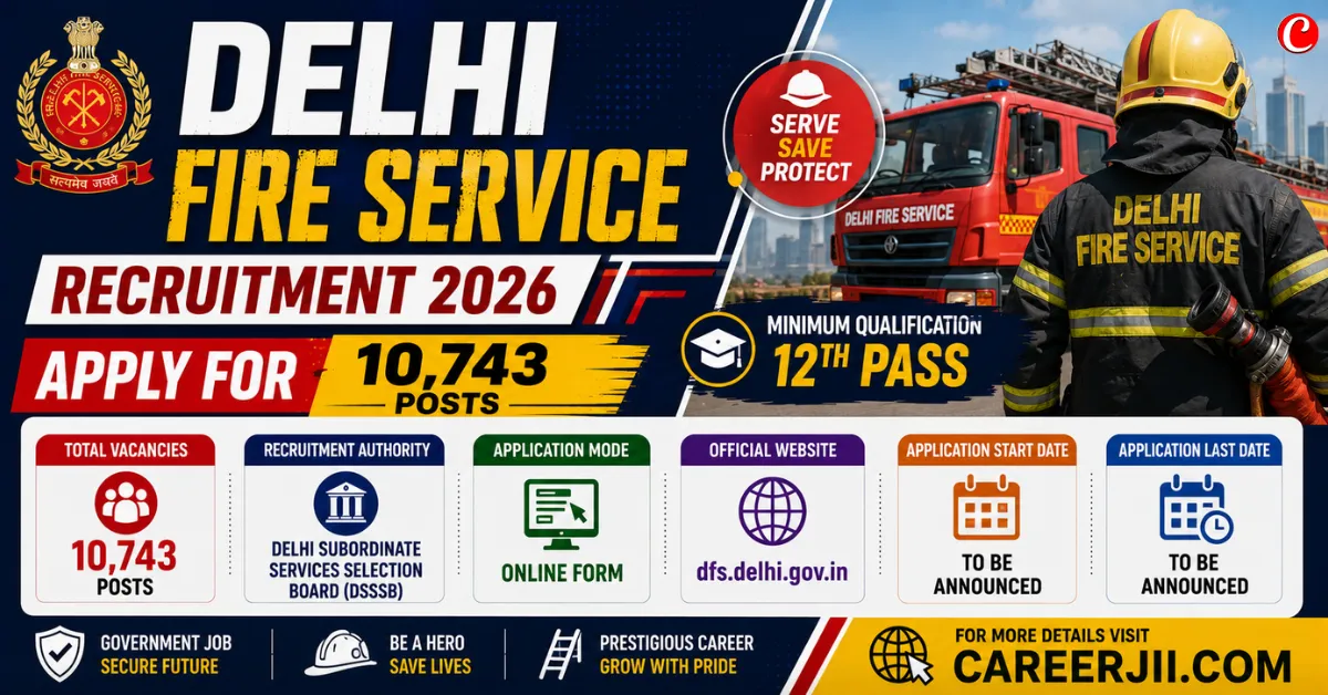 Delhi Fire Service Recruitment 2026